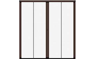 Moustiquaire pour Porte fenêtre InsectiDoor Double sur-mesure