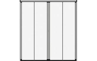 Moustiquaire pour Porte fenêtre InsectiDoor Double sur-mesure