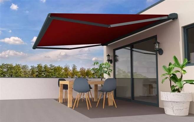 Store banne coffre intégral en aluminium Univers 260 toile Dickson Max sur-mesure