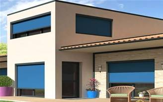 Store coffre à coulisses 105 motorisé toile Dickson Max sur-mesure