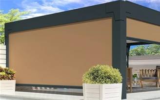 Store coffre à coulisses 105 motorisé toile Dickson Max sur-mesure