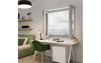 Moustiquaire pour portes modèle Moustiroll 65 sur-mesure