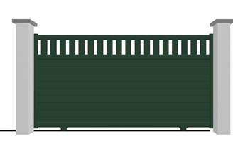 Portail coulissant en aluminium modèle ONYX sur-mesure