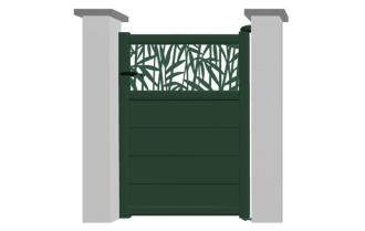 Portillon en aluminium modèle ONYX Déco sur-mesure