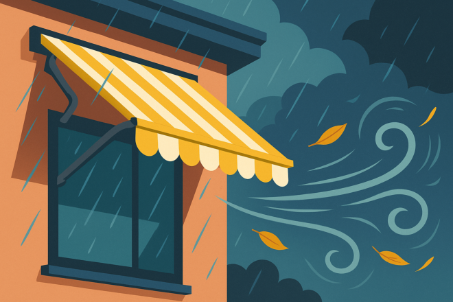 Le Vieux Store et le Nouveau Vent